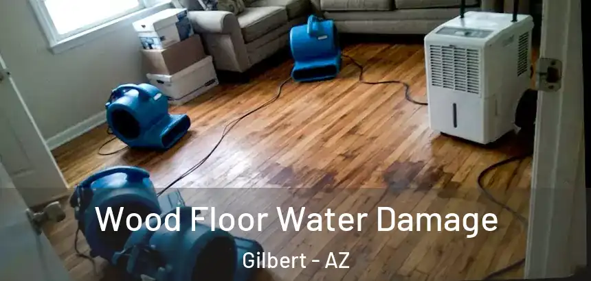 Wood Floor Water Damage Gilbert - AZ